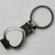 blank metal key chains for sublimation key ring for hermal transfer printing blank supplies