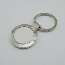 blank metal key chains for sublimation key ring for hermal transfer printing blank supplies