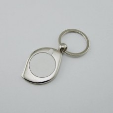 blank metal key chains for sublimation key ring for hermal transfer printing blank supplies