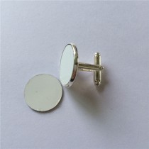 sublimation blank copper cufflinks cufflink