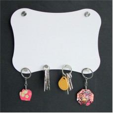 sublimation blank mdf Key listing Hanging plate can print custom design or photo by hermal transfer printing
