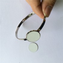 blanks bangles for sublimation Y shaped all copper bracelet for women sublimation blank consumable diy material