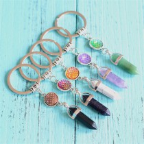 blank keychains for sublimation key ring for women men DIY custom jewelry gifts