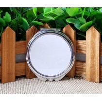 blank makeup mirrors for sublimation hermal transfer printing round makeup mirror blank diy supplies 6*6cm