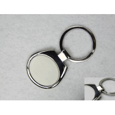 blank metal key chains for sublimation key ring for hermal transfer printing blank supplies