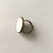 blank ring for sublimation Antique Bronze retro rings jewelry for heat tranfer printing consumable blank diy consumables 05569