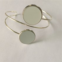 blank bracelets for sublimation fashion bracelets jewelry for women thermal transfer printing consumable diy material wholesale