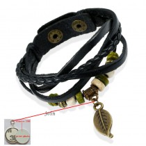 retro leaf bracelet for sublimation fashion bracelets thermal transfer printing bracelet diy jewelry print custom photo