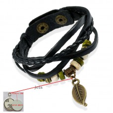 retro leaf bracelet for sublimation fashion bracelets thermal transfer printing bracelet diy jewelry print custom photo