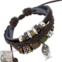 sublimation genuine leather bracelet for women cowhide weave bracelets thermal transfer printing diy custom jewelry 5styles