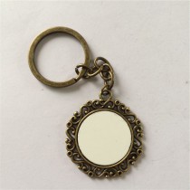 Ancient key chain for sublimation retro vintage custom keychains for thermal transfer printing customize diy jewerly A3574