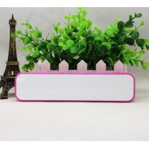 pencil cases for sublimation Thermal transfer printing DIY personalized customized blank pencil cases two colours wholesales