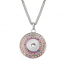 necklaces pendants for sublimation women  necklaces pendant button jewelry hot transfer blank diy consumable