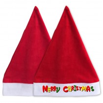 blank christmas hats for sublimation thermal transfer printing DIY personalized christmas hat