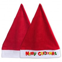 blank christmas hats for sublimation thermal transfer printing DIY personalized christmas hat