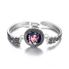 sublimation button bracelets for women fashion bracelet jewelry hot transfer printing diy custom blank  consumables