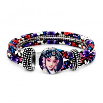 bracelets bangles for dye sublimation button bracelet fashion jewelry for women heat transfer blank consumable