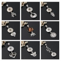 necklaces pendants for dye sublimation mum love button necklace pendant hot transfer blank material custom gifts 9 styles