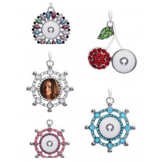 dye sublimation necklace pendant for woman button necklaces pendants jewelry for hot transfer printing include necklace