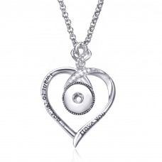 dye sublimation cross button necklace pendant for women  necklaces pendants with zircon for hot transfer printing blank gifts