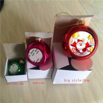 sublimation ball christmas ornaments personalized blank blank christmas decorations consumables supplies Thermal transfer printing DIY material