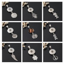 necklaces pendants for dye sublimation love wings button necklace pendant hot transfer blank material custom gifts 9 styles