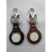 sublimation blank pu leather  keychains