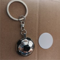 sublimation blank football keychains
