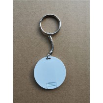 sublimation blank plastic U disk keychains