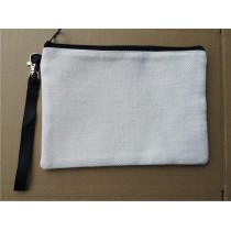 sublimation linen blank makeup bags 16*23cm