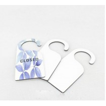 thickness:5MM  sublimation blank mdf door hanger sign board Wall Plaques