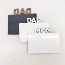 sublimation blank mdf  letters  fridge magnet