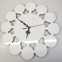 blank sublimation mdf wall clocks sublimation wall clock personality gift wholesales