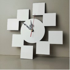 blank sublimation mdf wall clocks sublimation wall clock personality gift wholesales