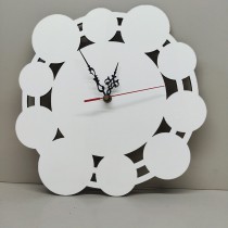 blank sublimation mdf wall clocks sublimation wall clock personality gift wholesales