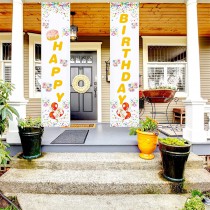 sublimation blank  christmas door banner for Thanksgiving Day or  christmas