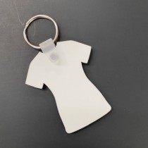 blank sublimation  MDF key chain dye sublimation keychains personality gift wholesales