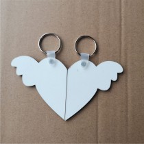 blank sublimation MDF key chain dye sublimation keychains personality gift wholesales