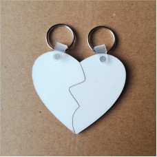 sublimation  blank MDF key chain
