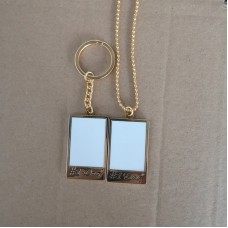 sublimation dad mom necklace pendant  necklaces pendants keychains