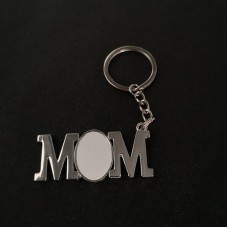 sublimation blank  mom   keychains key ring
