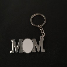 sublimation blank  mom  keychains key ring