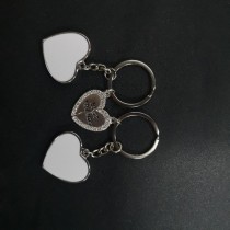 sublimation blank best friend  keychains key ring