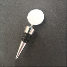 sublimation christmas wine stopper one sided printing
