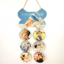 sublimation blank mdf door hanger sign board Wall Plaques