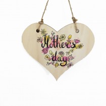 sublimation blank Natural mdf  door hanger sign board Wall Plaques