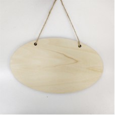 sublimation blank Natural mdf  door hanger sign board Wall Plaques