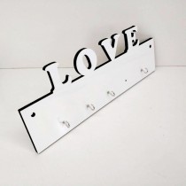 sublimation blank family love home mdf  door hanger sign board Wall Plaques