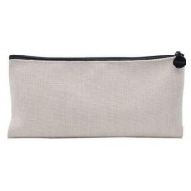 sublimation linen blank  pencil bags bag  20*11.5cm