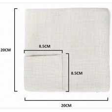 sublimation blank small pillow cases case with pocket